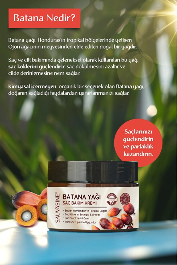Batana Yağı ile Saç Şıklığı™
