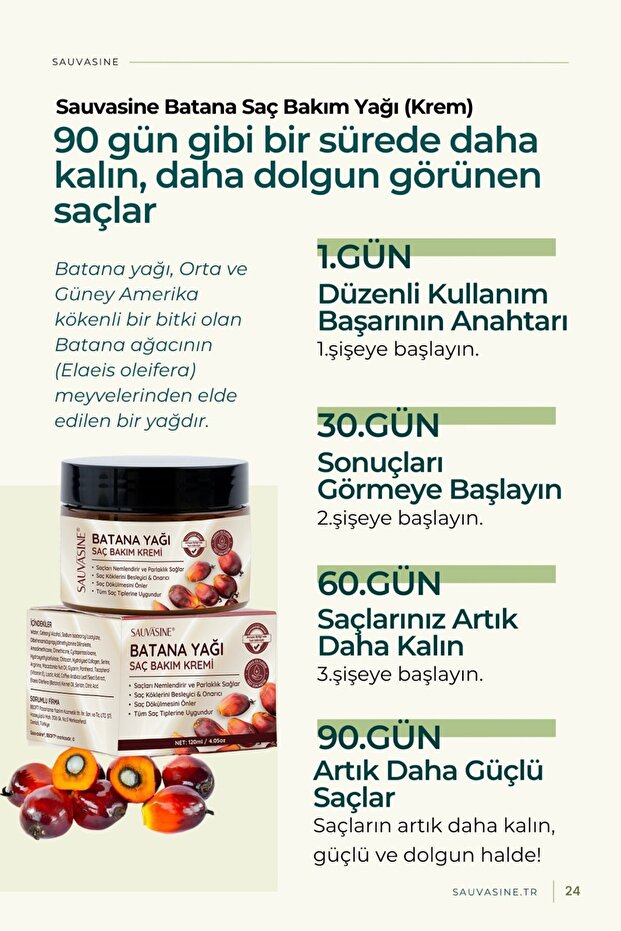 Batana Yağı ile Saç Şıklığı™