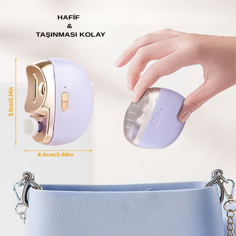 Elektrikli Tırnak Makası Ve Törpüsü