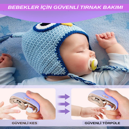 Elektrikli Tırnak Makası Ve Törpüsü